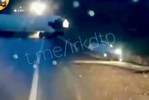 В Иркутской области столкнулись несколько грузовиков и автовоз