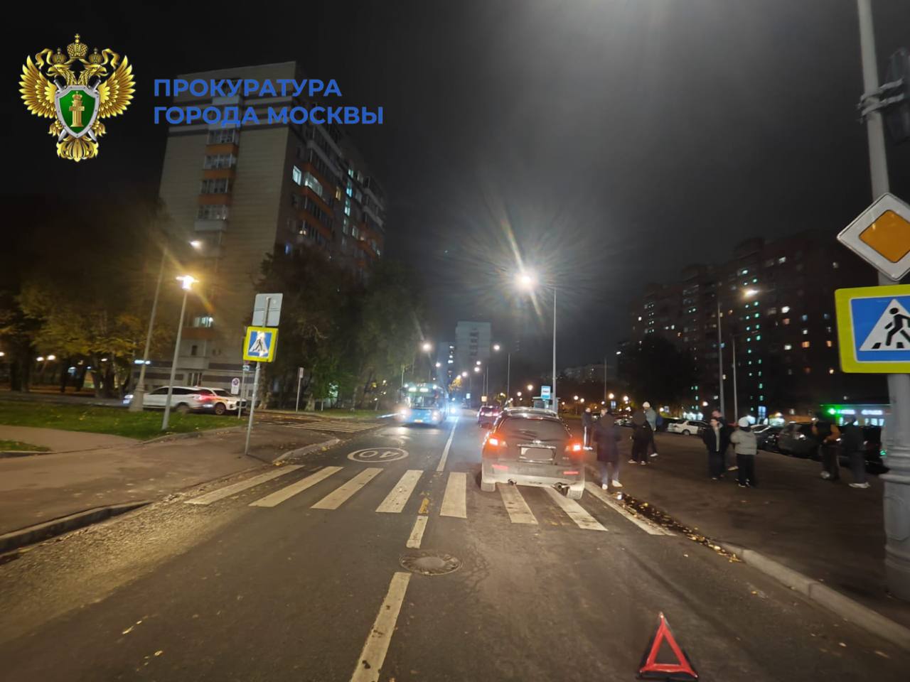 Прокуратура Юго-Восточного административного округа взяла под контроль установление обстоятельств дорожной аварии, в результате которой пострадала малолетняя Прокуратура Юго-Восточного административного округа взяла под контроль установление обстоятельств дорожной аварии, в результате которой пострадала малолетняя