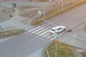 Вчера днем в Первоуральске самокатчику потребовалась помощь врачей