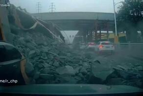 Краш-тест от профи из Поднебесной

Дело было 7 ноября в Янтае (провинция Шаньдун)