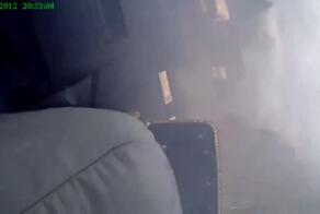 Газель вырулила на встречку прямо в рега