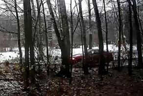 Вчера утром на улице Тельмана в Питере 75-летний бесправник за рулем 