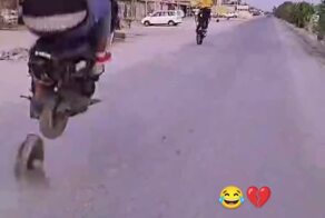 У переднего колеса было своё мнение по этому поводу