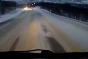 Впереди едущему прям повезло, а регу прилетело на все деньги