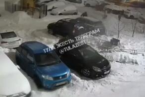 В Туле автомобилисты развязали войну за парковочное место