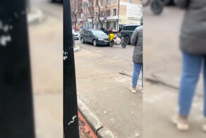 В Воронеже доставщик еды обиделся на автоледи — подрезал ее и начал отвешивать пощечины