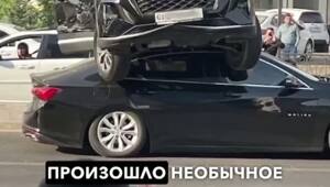 В Ташкенте автоледи на Chery освоила перпендикулярную парковку, но есть нюанс