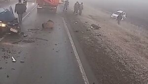 Туман на трассе - жди беды