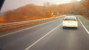 Сегодня утром под Артемом 60-летний водитель Toyota Carib, как сказано в сводке, "не справился с управлением на участке с мокрым асфальтовым покрытием" и врезался в рейсовый автобус на встречке