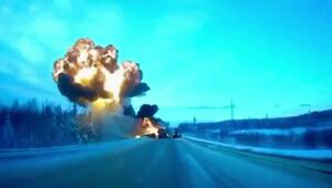 Под Нефтеюганском столкнулись большегруз и бензовоз