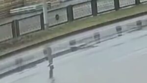 Последний забег пешехода попал на камеру в Турции