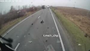 Момент сегодняшнего ДТП под Лугожем в Румынии