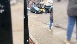 В Воронеже доставщик еды обиделся на автоледи — подрезал ее и начал отвешивать пощечины