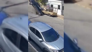 Лежачий полицейский отправил машину в космос