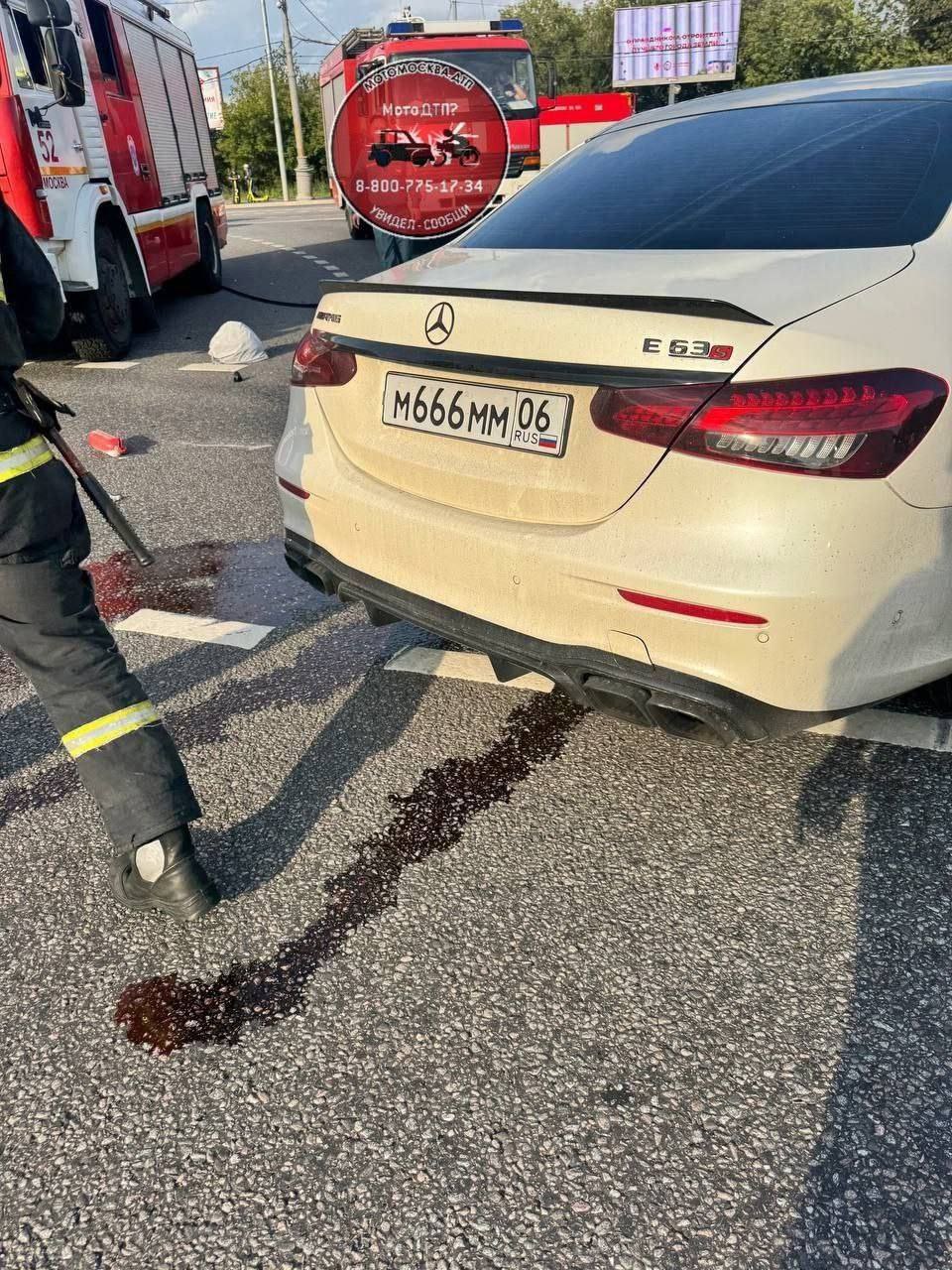 ДТП произошло в Москве 10 августа