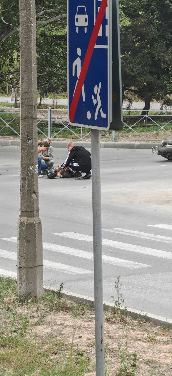 Фото с места ДТП