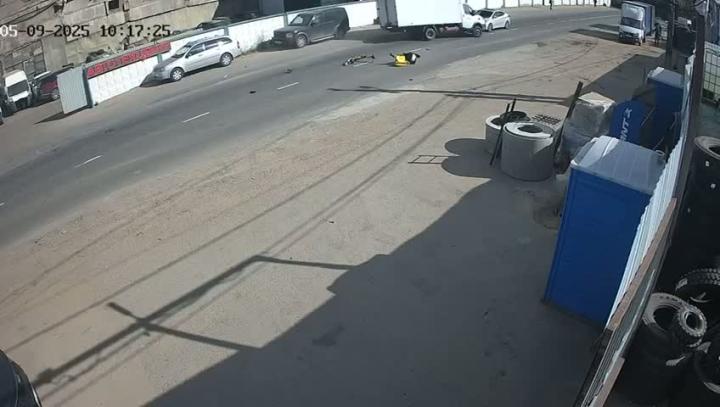Самокатчик спровоцировал ДТП в Подмосковье