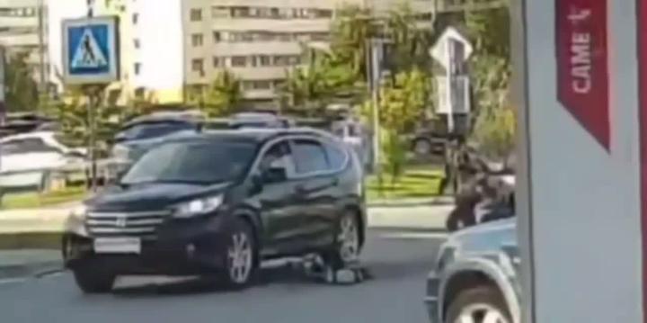 Под Новосибирском водитель сбил ребёнка на беговеле