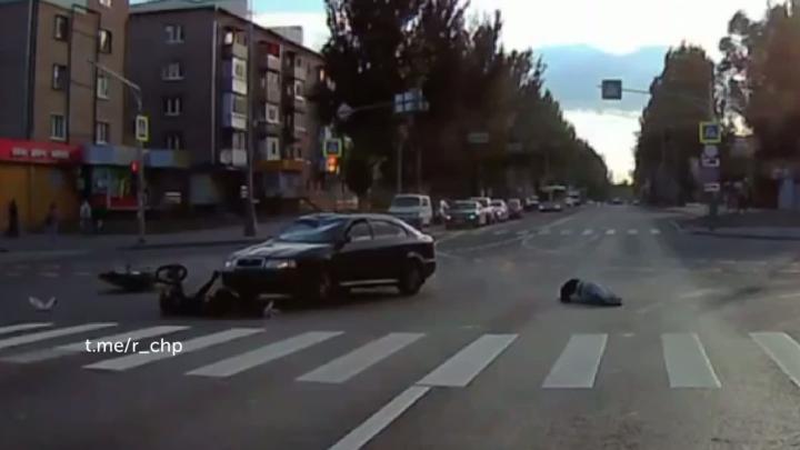 Для подруги шлема не нашлось