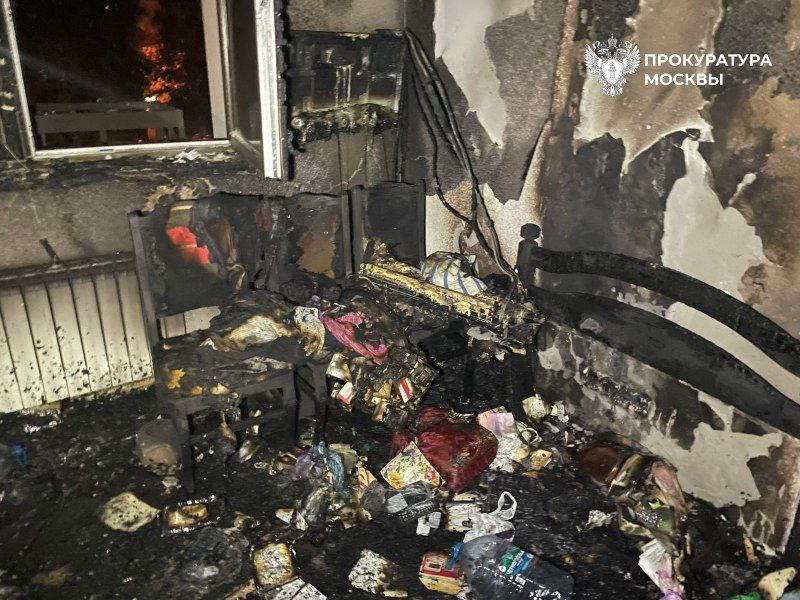 В результате пожара в квартире жилого дома на улице Одесская погибла женщина 1945 года рождения