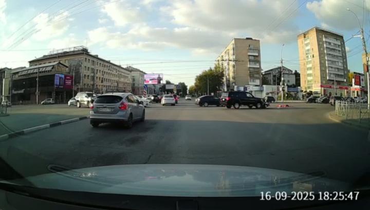 ДТП подписчика из Новосибирска: