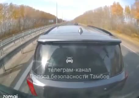 Ещё один "учитель" был замечен на Тамбовской трассе