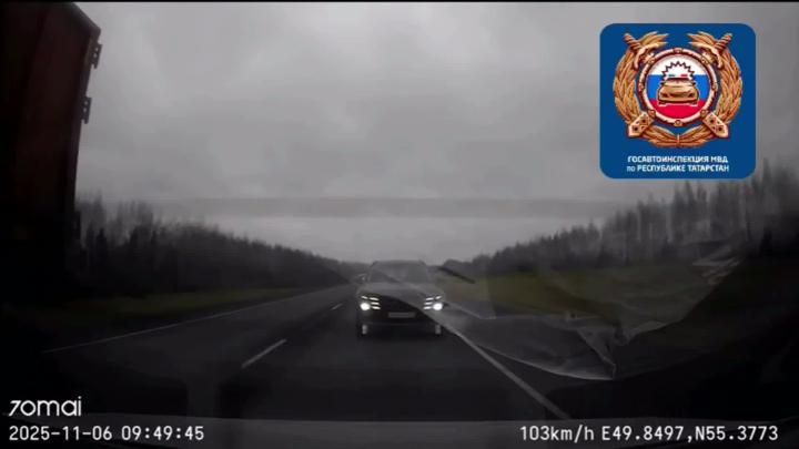 История одного обгона

Дело было вчера утром на трассе Казань – Оренбург