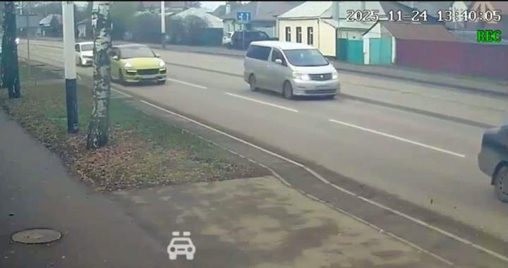 В Тамбове барышня пыталась перебежать дорогу, но не в этот раз