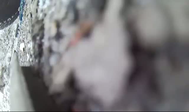 На перекрёстке столкнулись два грузовика