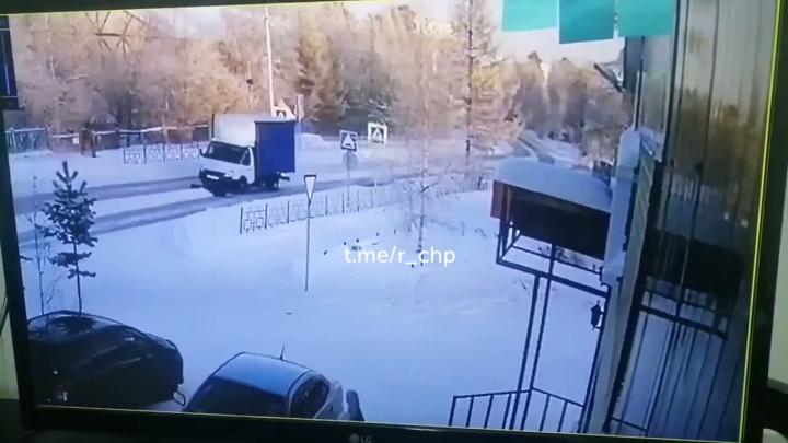 Отважные пешеходы в Якутии, и крепкие такие