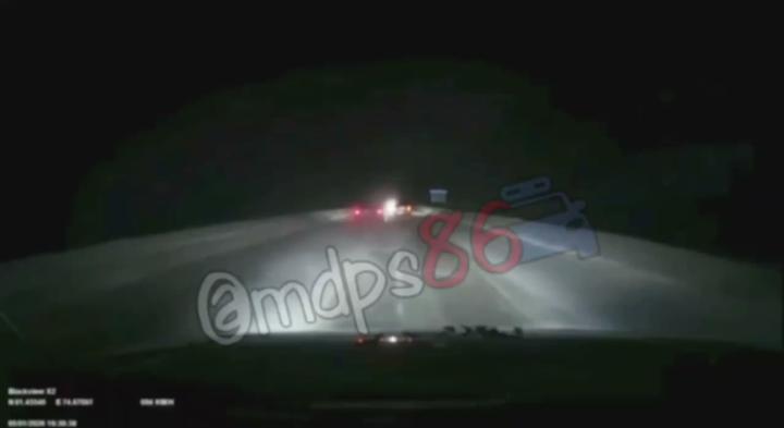 Момент ДТП, унёсшее жизни 4х человек