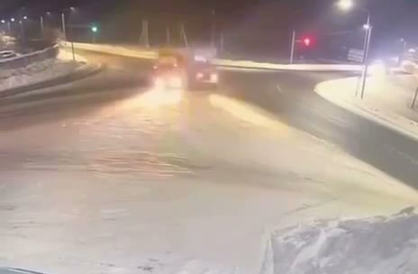 Не поделили перекресток