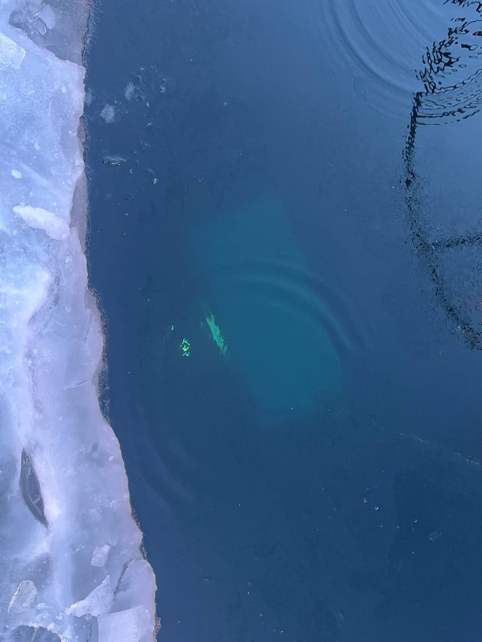 Сегодня на Байкале под лёд ушла "буханка" с туристами из Китая